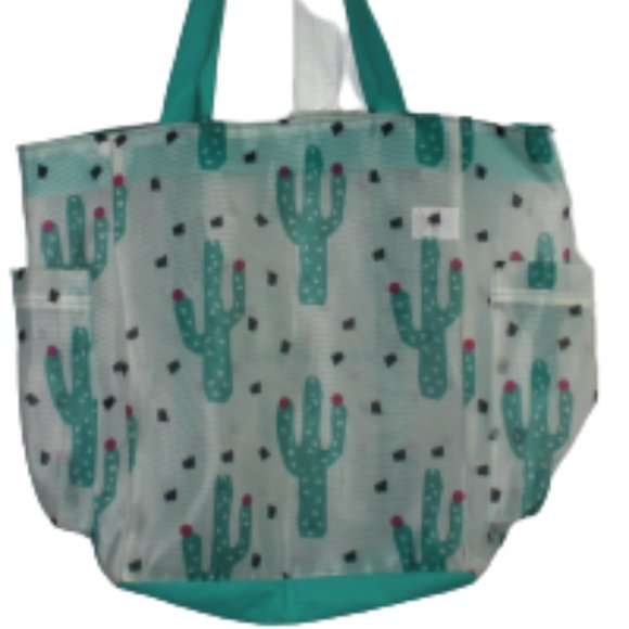 TIME AND TRU LARGE  TOTE  BEACH BAG PRE-OWNED - Picture 3 of 5